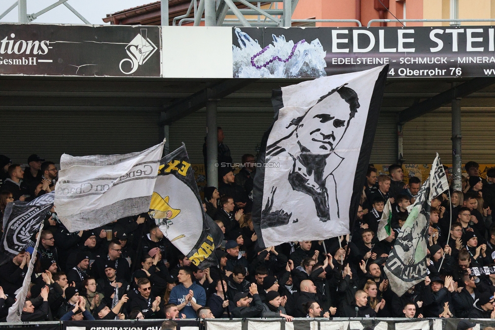 Hartberg - Sturm Graz
Oesterreichische Fussball Bundesliga, 22. Runde, TSV Hartberg - SK Sturm Graz, Arena Hartberg, 10.03.2024. 

Foto zeigt Fans von Sturm
Schlüsselwörter: osim