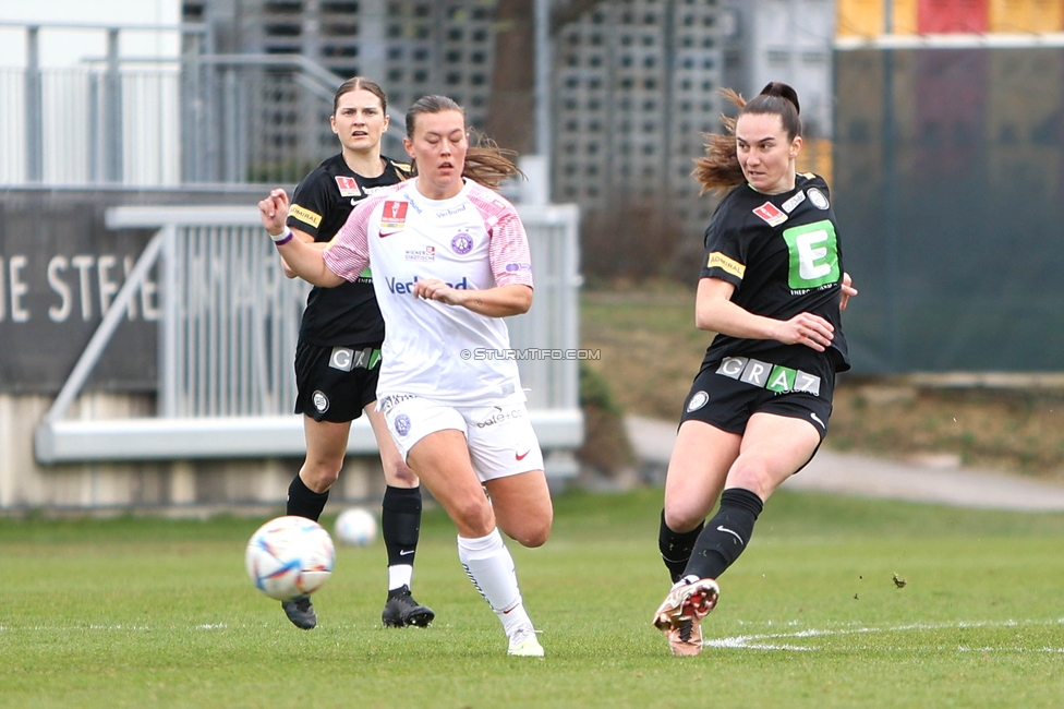 Sturm Graz - Austria Wien
SPORTLAND Niederoesterreich Frauen Cup, SK Sturm Graz - FK Austria Wien, Trainingszentrum Messendorf Graz, 10.03.2024. 

Foto zeigt Linda Mittermair (Sturm Damen)
