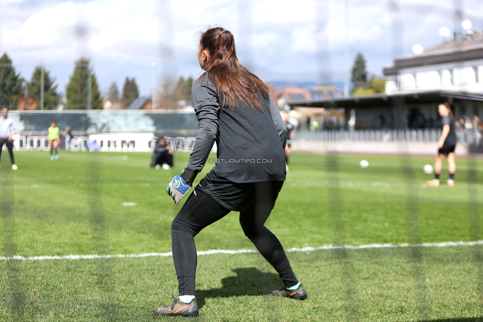 Sturm Damen - Altach
OEFB Frauen Bundesliga, 11. Runde, SK Sturm Graz Damen - SPG SCR Altach FFC Vorderland, Trainingszentrum Messendorf, 24.03.2024. 

Foto zeigt Vanessa Gritzner (Sturm Damen)
