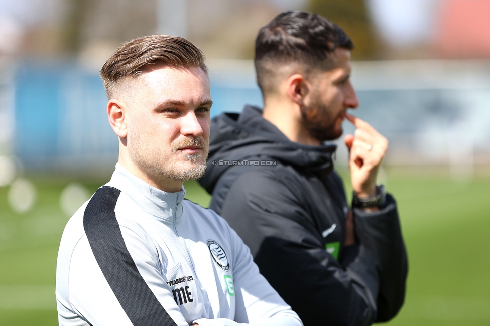 Sturm Damen - Altach
OEFB Frauen Bundesliga, 11. Runde, SK Sturm Graz Damen - SPG SCR Altach FFC Vorderland, Trainingszentrum Messendorf, 24.03.2024. 

Foto zeigt Michael Erlitz (Sportlicher Leiter Sturm Damen)
