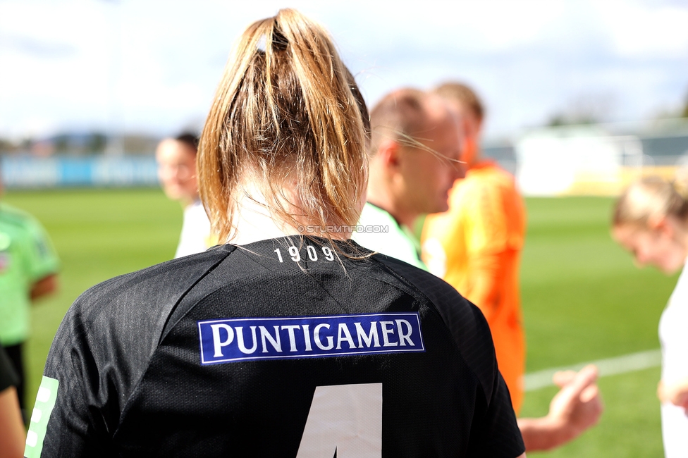 Sturm Damen - Altach
OEFB Frauen Bundesliga, 11. Runde, SK Sturm Graz Damen - SPG SCR Altach FFC Vorderland, Trainingszentrum Messendorf, 24.03.2024. 

Foto zeigt Laura Lillholm-Petersen (Sturm Damen)
