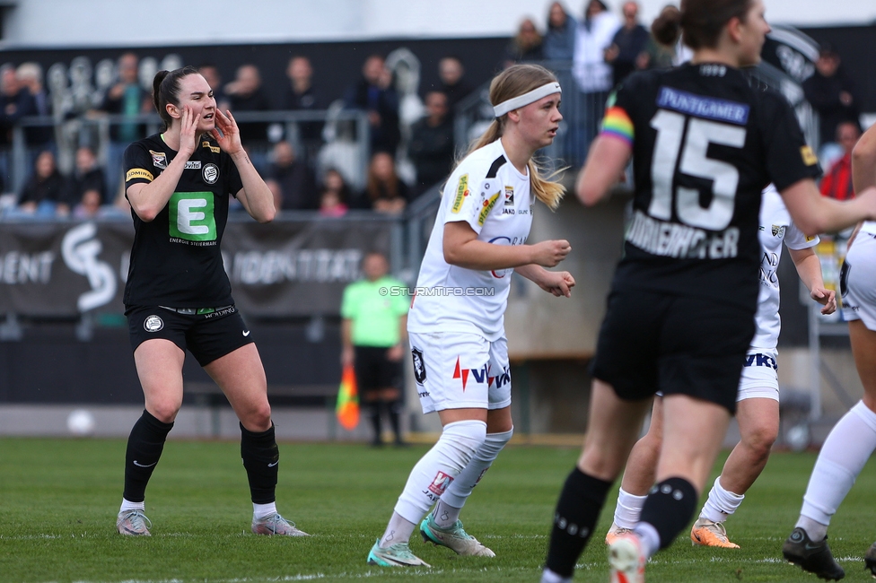 Sturm Damen - Altach
OEFB Frauen Bundesliga, 11. Runde, SK Sturm Graz Damen - SPG SCR Altach FFC Vorderland, Trainingszentrum Messendorf, 24.03.2024. 

Foto zeigt Linda Mittermair (Sturm Damen)
