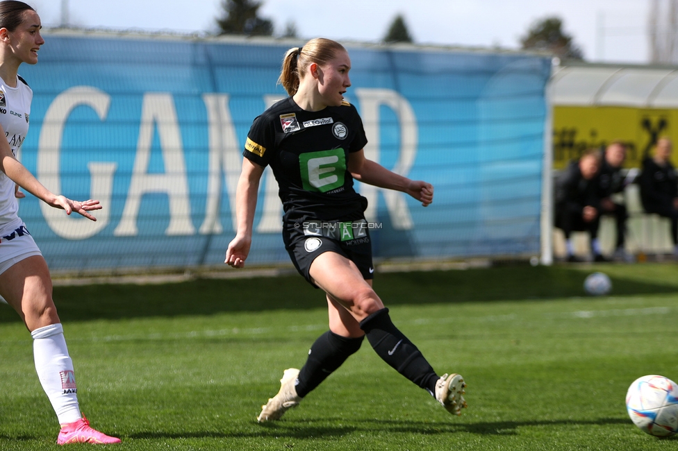 Sturm Damen - Altach
OEFB Frauen Bundesliga, 11. Runde, SK Sturm Graz Damen - SPG SCR Altach FFC Vorderland, Trainingszentrum Messendorf, 24.03.2024. 

Foto zeigt Anna Wirnsberger (Sturm Damen)
