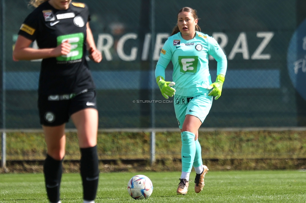 Sturm Damen - Altach
OEFB Frauen Bundesliga, 11. Runde, SK Sturm Graz Damen - SPG SCR Altach FFC Vorderland, Trainingszentrum Messendorf, 24.03.2024. 

Foto zeigt Mariella El Sherif (Sturm Damen)
