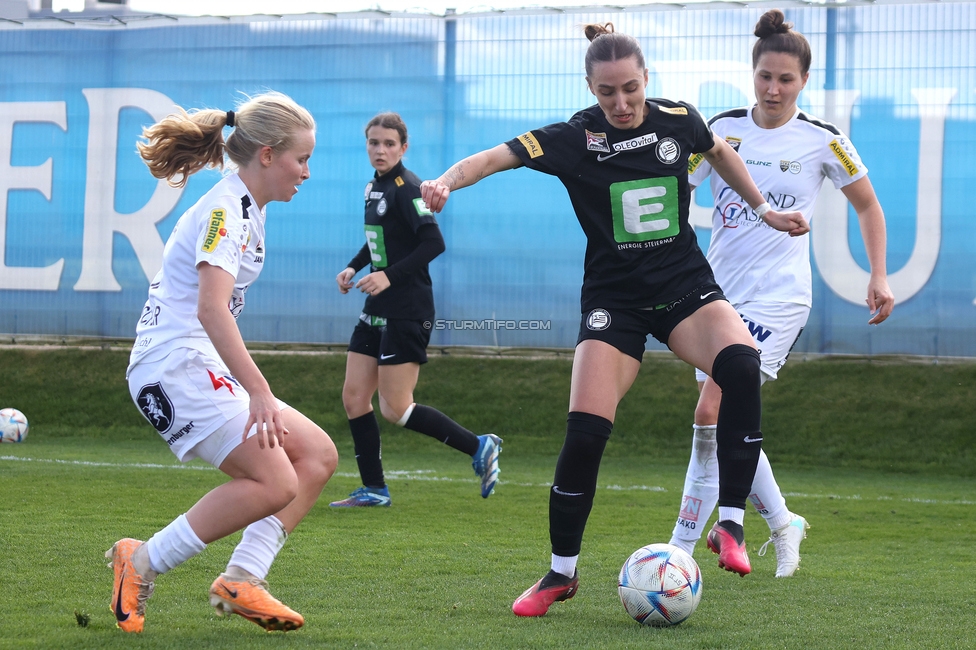 Sturm Damen - Altach
OEFB Frauen Bundesliga, 11. Runde, SK Sturm Graz Damen - SPG SCR Altach FFC Vorderland, Trainingszentrum Messendorf, 24.03.2024. 

Foto zeigt Andrea Glibo (Sturm Damen)
