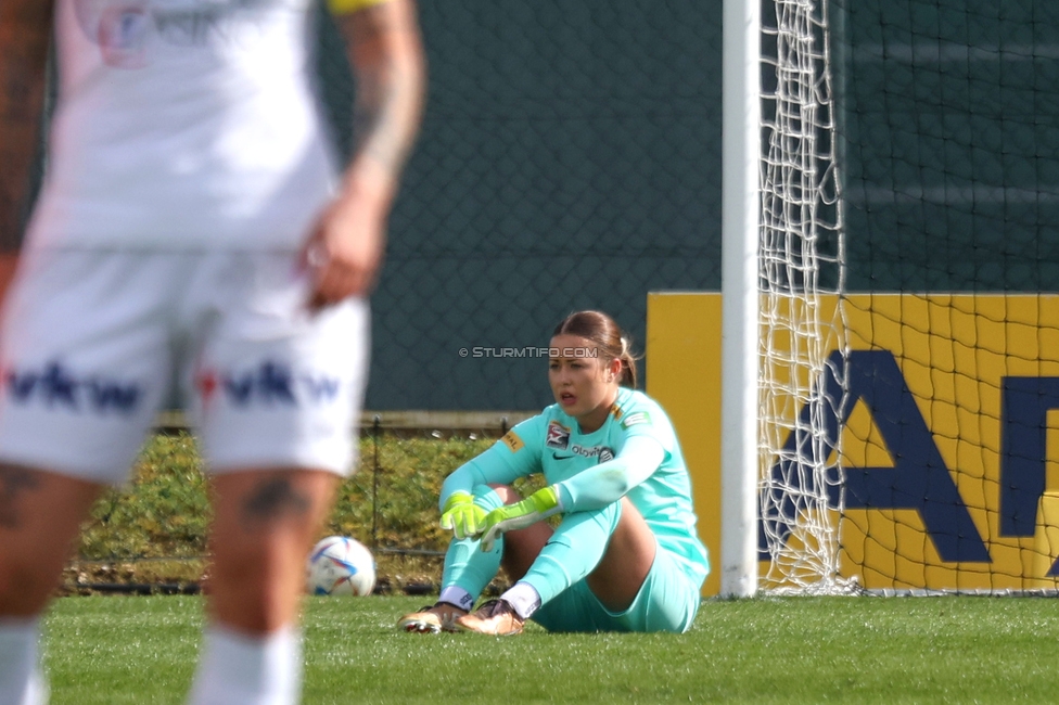 Sturm Damen - Altach
OEFB Frauen Bundesliga, 11. Runde, SK Sturm Graz Damen - SPG SCR Altach FFC Vorderland, Trainingszentrum Messendorf, 24.03.2024. 

Foto zeigt Mariella El Sherif (Sturm Damen)
