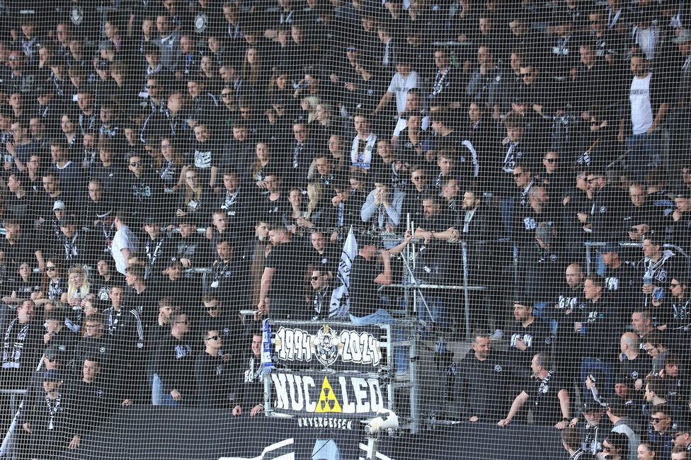 Sturm Graz - Salzburg
Oesterreichische Fussball Bundesliga, 24. Runde, SK Sturm Graz - FC Salzburg, Stadion Liebenau Graz, 31.03.2024. 

Foto zeigt Fans von Sturm
