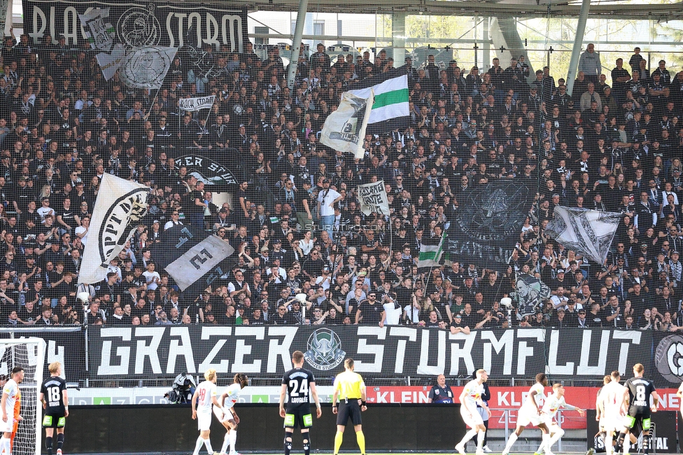 Sturm Graz - Salzburg
Oesterreichische Fussball Bundesliga, 24. Runde, SK Sturm Graz - FC Salzburg, Stadion Liebenau Graz, 31.03.2024. 

Foto zeigt Fans von Sturm
