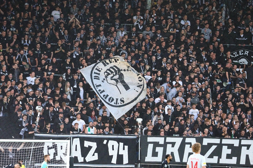 Sturm Graz - Salzburg
Oesterreichische Fussball Bundesliga, 24. Runde, SK Sturm Graz - FC Salzburg, Stadion Liebenau Graz, 31.03.2024. 

Foto zeigt Fans von Sturm
