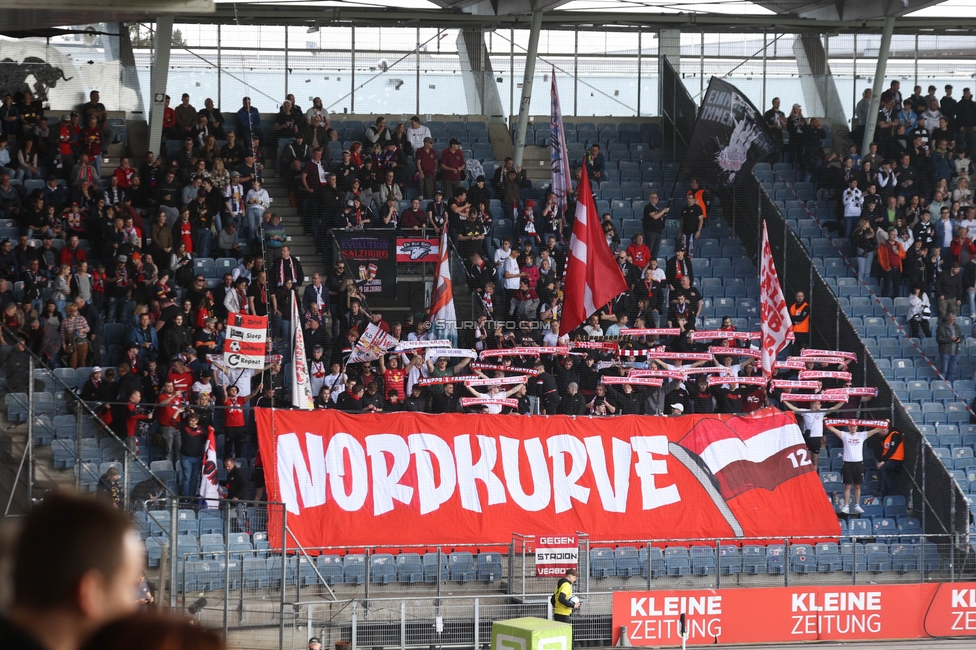 Sturm Graz - Salzburg
Oesterreichische Fussball Bundesliga, 24. Runde, SK Sturm Graz - FC Salzburg, Stadion Liebenau Graz, 31.03.2024. 

Foto zeigt Fans von Salzburg
