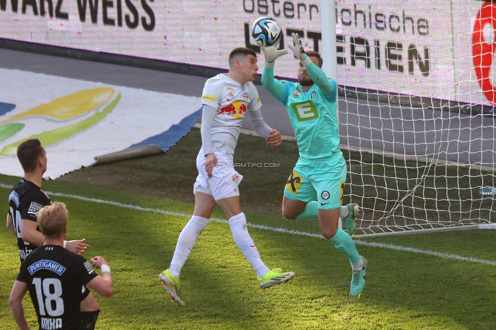 Sturm Graz - Salzburg
Oesterreichische Fussball Bundesliga, 24. Runde, SK Sturm Graz - FC Salzburg, Stadion Liebenau Graz, 31.03.2024. 

Foto zeigt Viteslav Jaros (Sturm)
