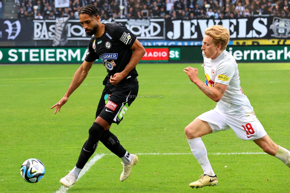 Sturm Graz - Salzburg
Oesterreichische Fussball Bundesliga, 24. Runde, SK Sturm Graz - FC Salzburg, Stadion Liebenau Graz, 31.03.2024. 

Foto zeigt Gregory Wuethrich (Sturm)
