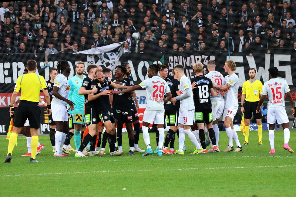 Sturm Graz - Salzburg
Oesterreichische Fussball Bundesliga, 24. Runde, SK Sturm Graz - FC Salzburg, Stadion Liebenau Graz, 31.03.2024. 

Foto zeigt die Mannschaft von Sturm
