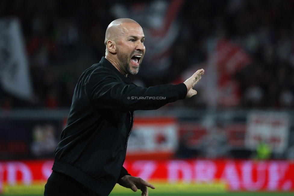 Salzburg - Sturm Graz
OEFB Cup, Halbfinale, FC RB Salzburg - SK Sturm Graz, Stadion Wals-Siezenheim, 04.04.2024. 

Foto zeigt Christian Ilzer (Cheftrainer Sturm)
