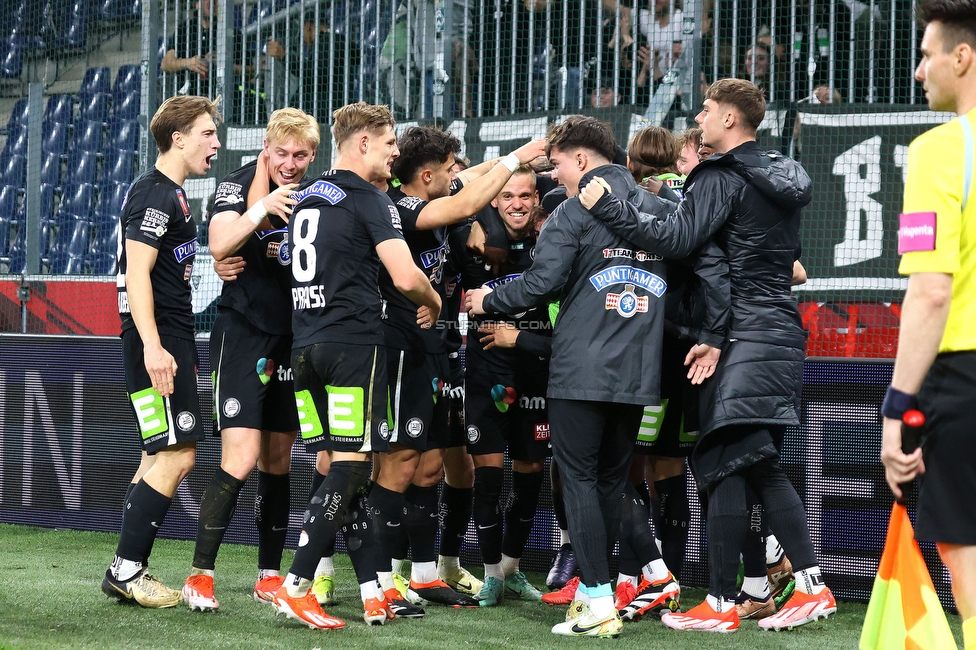 Salzburg - Sturm Graz
OEFB Cup, Halbfinale, FC RB Salzburg - SK Sturm Graz, Stadion Wals-Siezenheim, 04.04.2024. 

Foto zeigt die Mannschaft von Sturm
