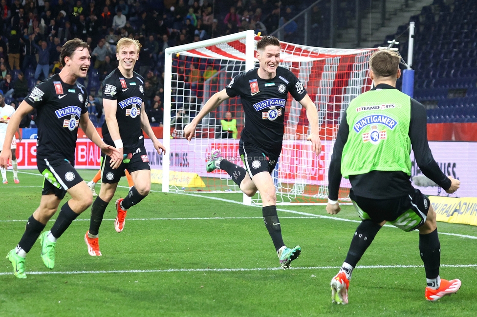 Salzburg - Sturm Graz
OEFB Cup, Halbfinale, FC RB Salzburg - SK Sturm Graz, Stadion Wals-Siezenheim, 04.04.2024. 

Foto zeigt David Schnegg (Sturm)
