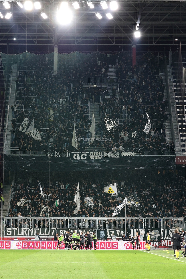 Salzburg - Sturm Graz
OEFB Cup, Halbfinale, FC RB Salzburg - SK Sturm Graz, Stadion Wals-Siezenheim, 04.04.2024. 

Foto zeigt die Mannschaft von Sturm
Schlüsselwörter: torjubel