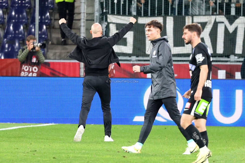 Salzburg - Sturm Graz
OEFB Cup, Halbfinale, FC RB Salzburg - SK Sturm Graz, Stadion Wals-Siezenheim, 04.04.2024. 

Foto zeigt Christian Ilzer (Cheftrainer Sturm)
