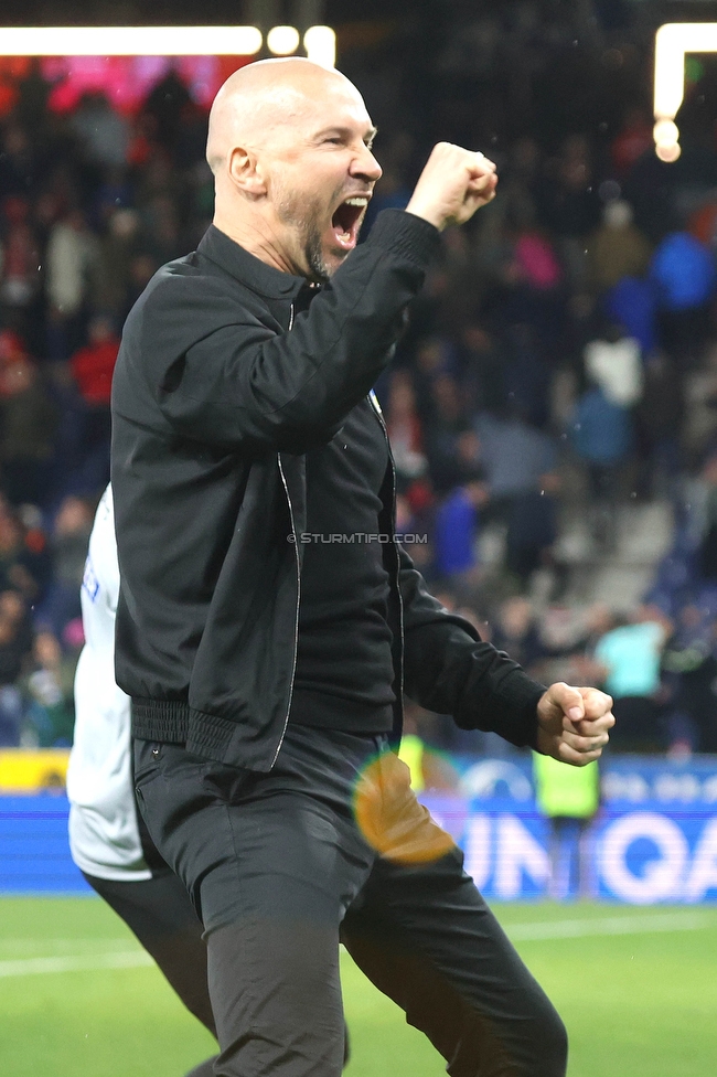 Salzburg - Sturm Graz
OEFB Cup, Halbfinale, FC RB Salzburg - SK Sturm Graz, Stadion Wals-Siezenheim, 04.04.2024. 

Foto zeigt Christian Ilzer (Cheftrainer Sturm)
