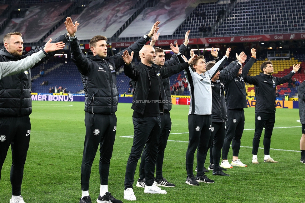 Salzburg - Sturm Graz
OEFB Cup, Halbfinale, FC RB Salzburg - SK Sturm Graz, Stadion Wals-Siezenheim, 04.04.2024. 

Foto zeigt die Mannschaft von Sturm
