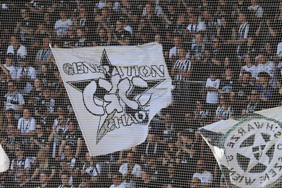 Sturm Graz - LASK
Oesterreichische Fussball Bundesliga, 25. Runde, SK Sturm Graz - LASK, Stadion Liebenau Graz, 07.04.2024. 

Foto zeigt Fans von Sturm
Schlüsselwörter: generationchaos