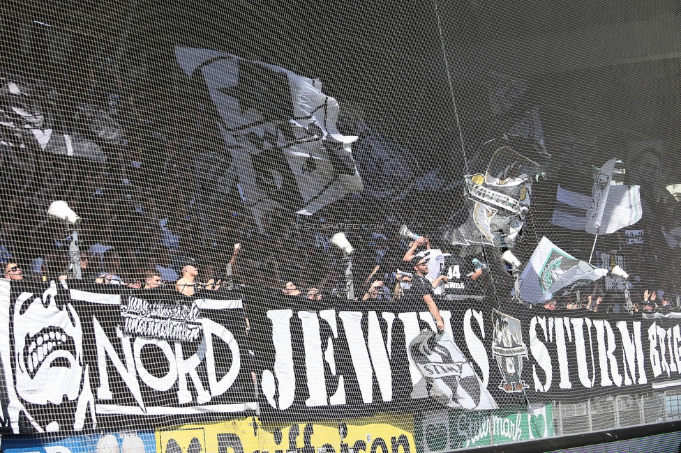 Sturm Graz - LASK
Oesterreichische Fussball Bundesliga, 25. Runde, SK Sturm Graz - LASK, Stadion Liebenau Graz, 07.04.2024. 

Foto zeigt Fans von Sturm
Schlüsselwörter: jewels