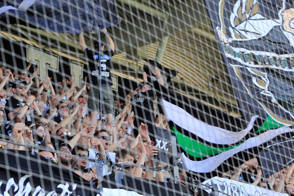 Sturm Graz - LASK
Oesterreichische Fussball Bundesliga, 25. Runde, SK Sturm Graz - LASK, Stadion Liebenau Graz, 07.04.2024. 

Foto zeigt Fans von Sturm
Schlüsselwörter: jewels