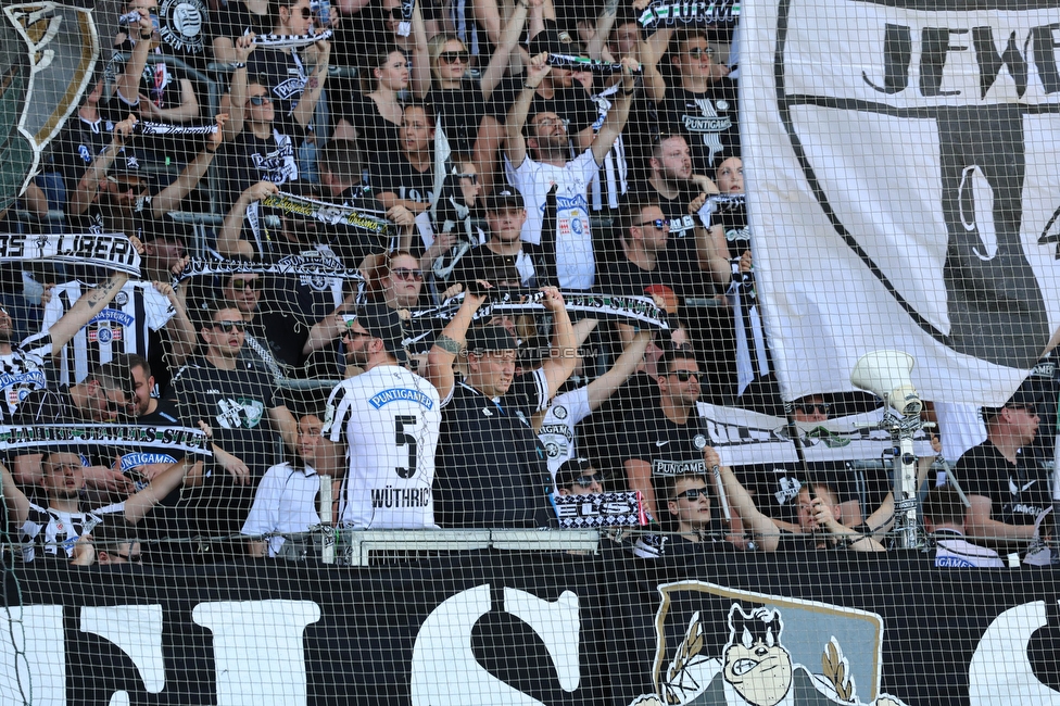 Sturm Graz - LASK
Oesterreichische Fussball Bundesliga, 25. Runde, SK Sturm Graz - LASK, Stadion Liebenau Graz, 07.04.2024. 

Foto zeigt Fans von Sturm
Schlüsselwörter: jewels vorsaenger