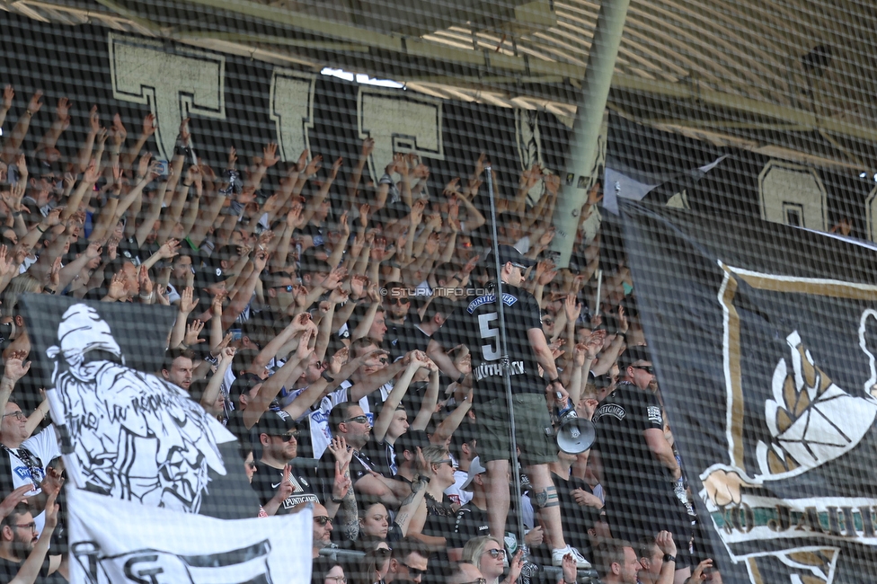 Sturm Graz - LASK
Oesterreichische Fussball Bundesliga, 25. Runde, SK Sturm Graz - LASK, Stadion Liebenau Graz, 07.04.2024. 

Foto zeigt Fans von Sturm
Schlüsselwörter: jewels