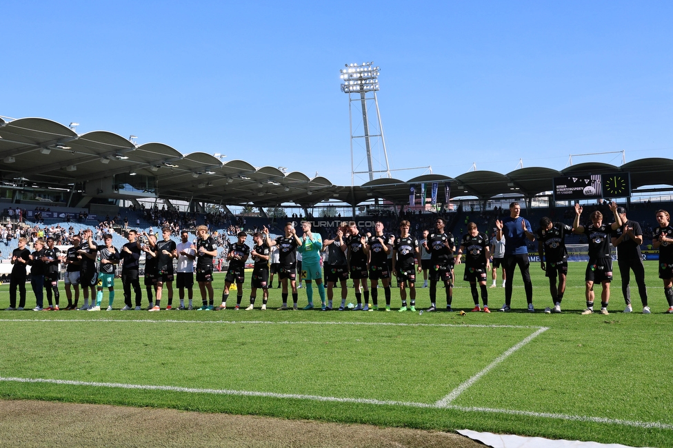 Sturm Graz - LASK
Oesterreichische Fussball Bundesliga, 25. Runde, SK Sturm Graz - LASK, Stadion Liebenau Graz, 07.04.2024. 

Foto zeigt die Mannschaft von Sturm
