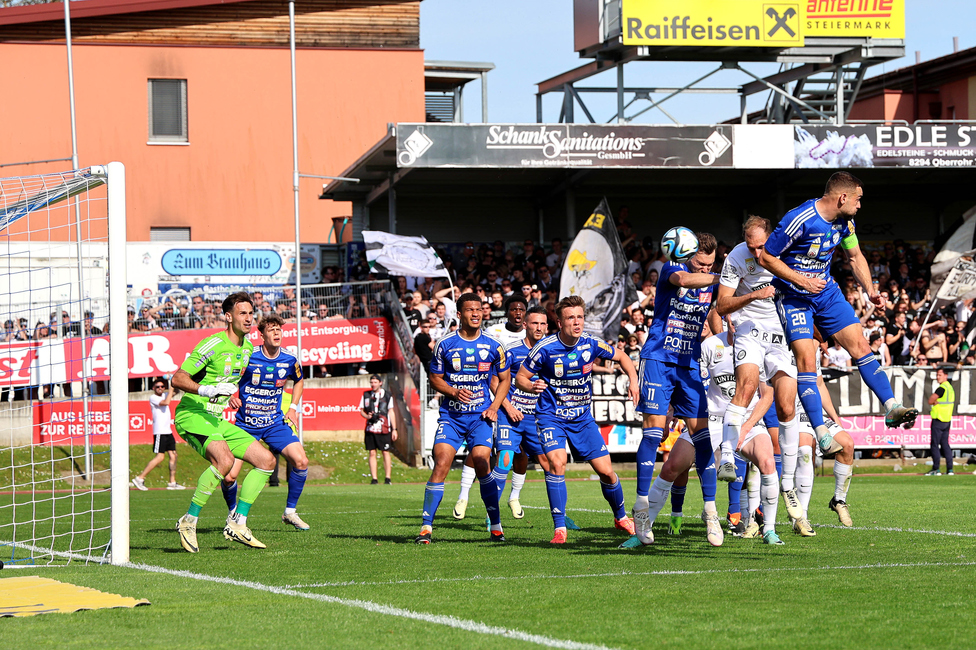 Hartberg - Sturm Graz
Oesterreichische Fussball Bundesliga, 26. Runde, TSV Hartberg - SK Sturm Graz,  PROfertil ARENA Hartberg, 14.04.2024. 

Foto zeigt Jon Gorenc-Stankovic (Sturm)
