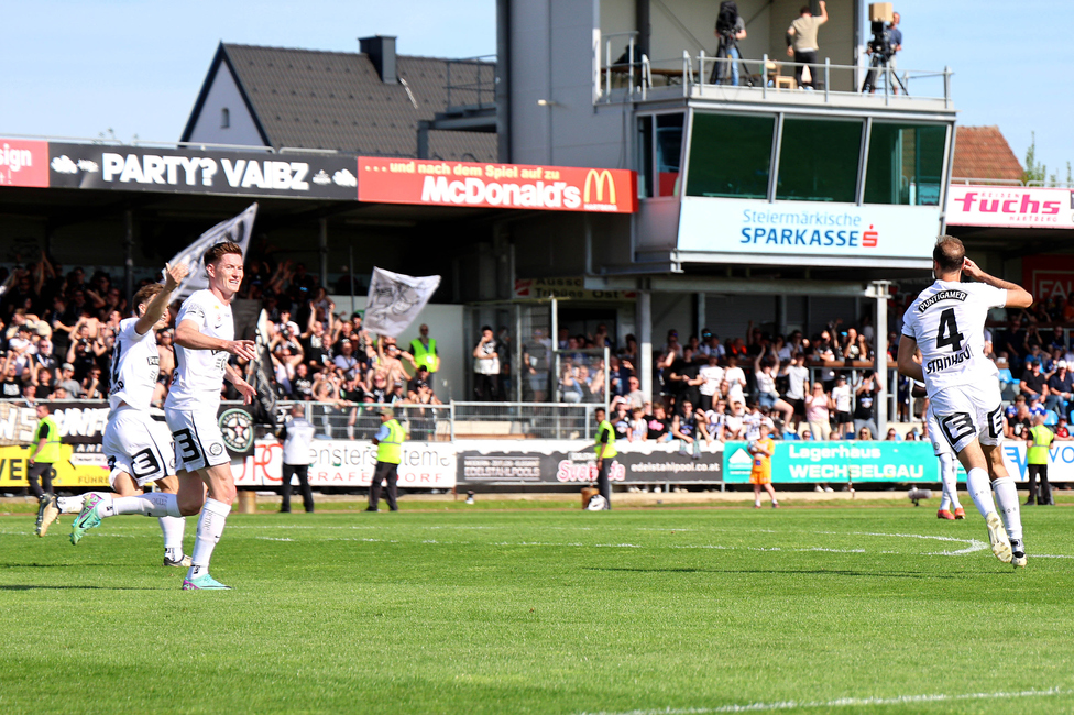 Hartberg - Sturm Graz
Oesterreichische Fussball Bundesliga, 26. Runde, TSV Hartberg - SK Sturm Graz,  PROfertil ARENA Hartberg, 14.04.2024. 

Foto zeigt Jon Gorenc-Stankovic (Sturm)
