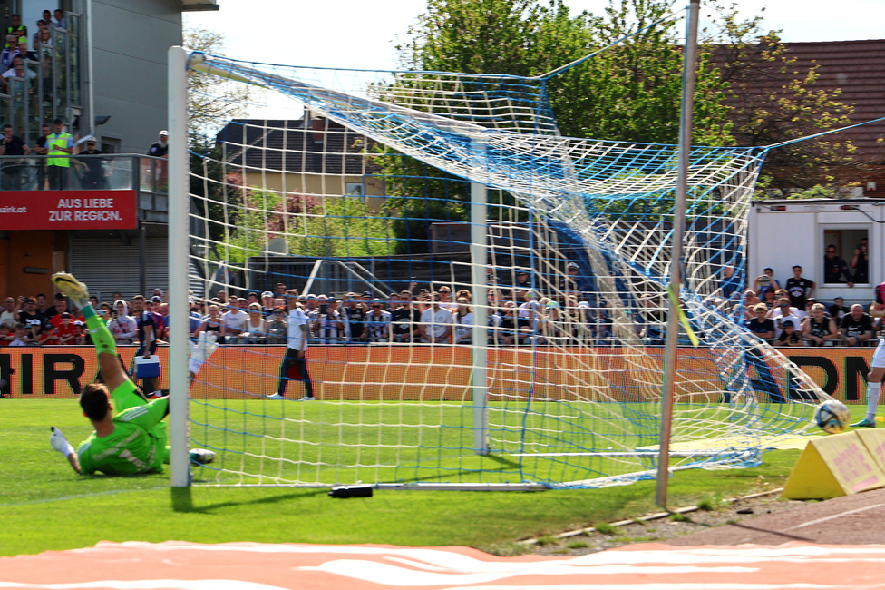 Hartberg - Sturm Graz
Oesterreichische Fussball Bundesliga, 26. Runde, TSV Hartberg - SK Sturm Graz,  PROfertil ARENA Hartberg, 14.04.2024. 

Foto zeigt das 1:3
