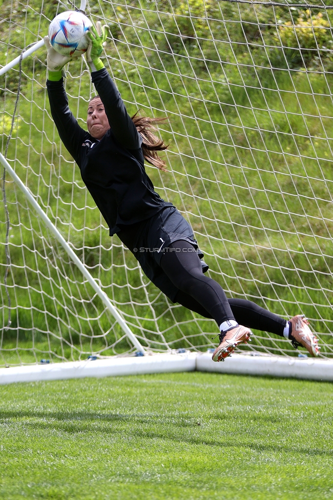 Sturm Damen - Wacker Innsbruck
OEFB Frauen Bundesliga, 13. Runde, SK Sturm Graz Damen - FC Wacker Innsbruck, Gruabn Graz, 21.04.2024. 

Foto zeigt Mariella El Sherif (Sturm Damen)
