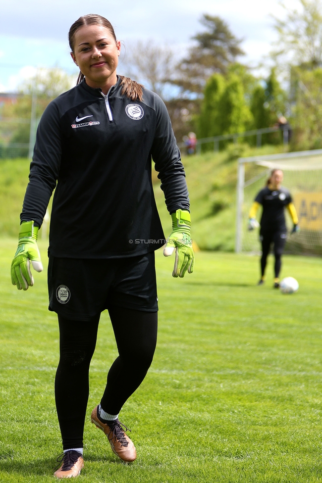 Sturm Damen - Wacker Innsbruck
OEFB Frauen Bundesliga, 13. Runde, SK Sturm Graz Damen - FC Wacker Innsbruck, Gruabn Graz, 21.04.2024. 

Foto zeigt Mariella El Sherif (Sturm Damen)
