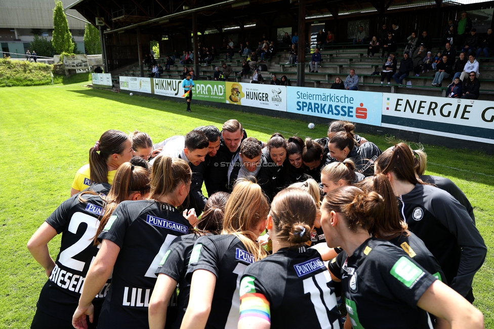 Sturm Damen - Wacker Innsbruck
OEFB Frauen Bundesliga, 13. Runde, SK Sturm Graz Damen - FC Wacker Innsbruck, Gruabn Graz, 21.04.2024. 

Foto zeigt die Mannschaft der Sturm Damen
