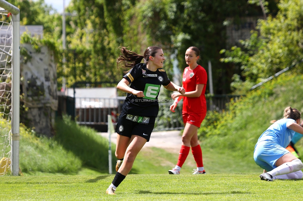 Sturm Damen - Wacker Innsbruck
OEFB Frauen Bundesliga, 13. Runde, SK Sturm Graz Damen - FC Wacker Innsbruck, Gruabn Graz, 21.04.2024. 

Foto zeigt Marie Spiess (Sturm Damen)
