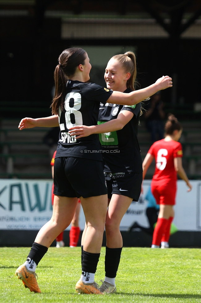 Sturm Damen - Wacker Innsbruck
OEFB Frauen Bundesliga, 13. Runde, SK Sturm Graz Damen - FC Wacker Innsbruck, Gruabn Graz, 21.04.2024. 

Foto zeigt Marie Spiess (Sturm Damen)
