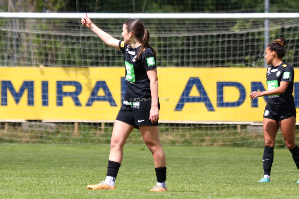 Sturm Damen - Wacker Innsbruck
OEFB Frauen Bundesliga, 13. Runde, SK Sturm Graz Damen - FC Wacker Innsbruck, Gruabn Graz, 21.04.2024. 

Foto zeigt Marie Spiess (Sturm Damen)
