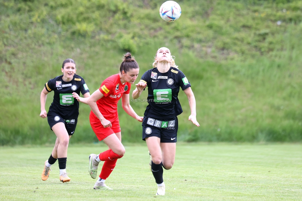 Sturm Damen - Wacker Innsbruck
OEFB Frauen Bundesliga, 13. Runde, SK Sturm Graz Damen - FC Wacker Innsbruck, Gruabn Graz, 21.04.2024. 

Foto zeigt Elena Koessler (Sturm Damen)
