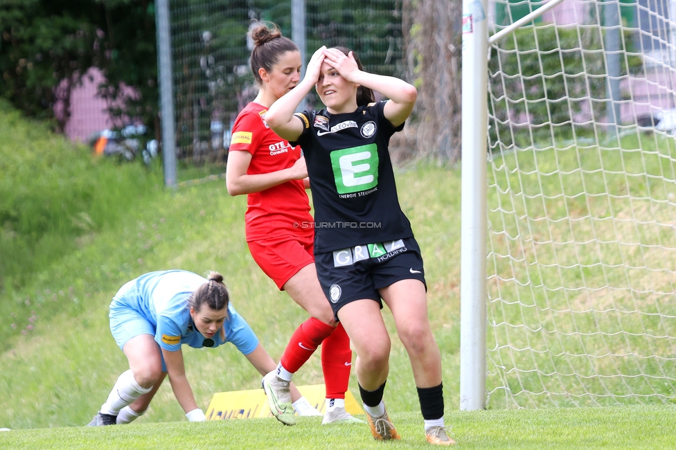 Sturm Damen - Wacker Innsbruck
OEFB Frauen Bundesliga, 13. Runde, SK Sturm Graz Damen - FC Wacker Innsbruck, Gruabn Graz, 21.04.2024. 

Foto zeigt Marie Spiess (Sturm Damen)
