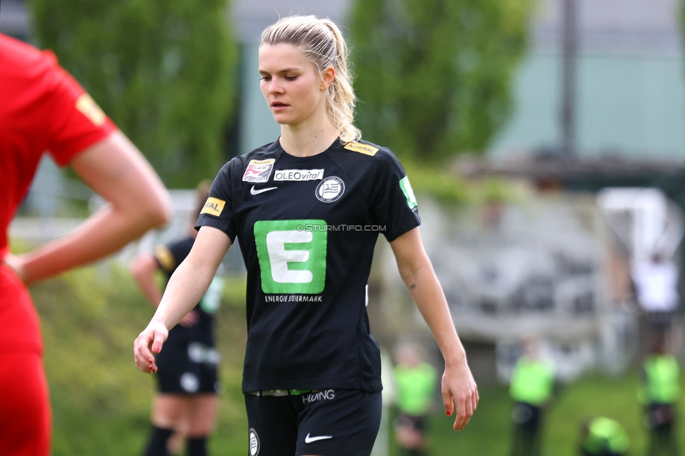 Sturm Damen - Wacker Innsbruck
OEFB Frauen Bundesliga, 13. Runde, SK Sturm Graz Damen - FC Wacker Innsbruck, Gruabn Graz, 21.04.2024. 

Foto zeigt Elena Koessler (Sturm Damen)
