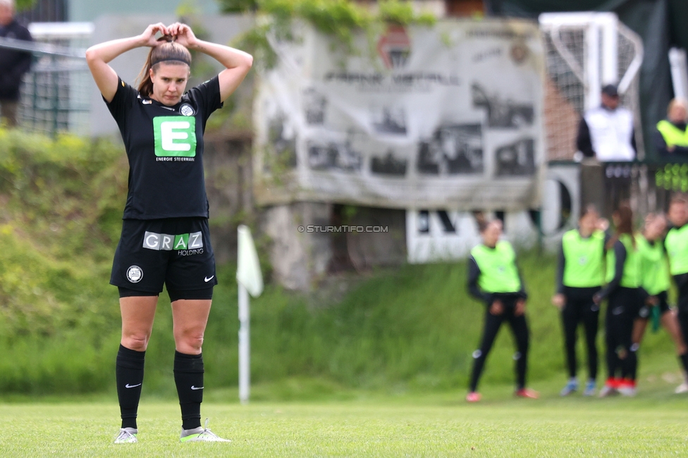 Sturm Damen - Wacker Innsbruck
OEFB Frauen Bundesliga, 13. Runde, SK Sturm Graz Damen - FC Wacker Innsbruck, Gruabn Graz, 21.04.2024. 

Foto zeigt Laura Riesenbeck (Sturm Damen)
