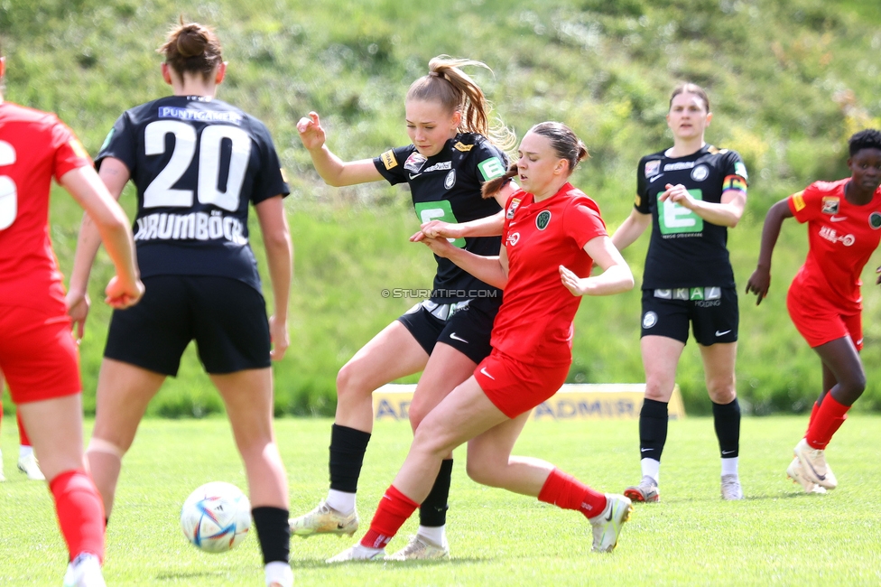 Sturm Damen - Wacker Innsbruck
OEFB Frauen Bundesliga, 13. Runde, SK Sturm Graz Damen - FC Wacker Innsbruck, Gruabn Graz, 21.04.2024. 

Foto zeigt Lena Breznik (Sturm Damen)
