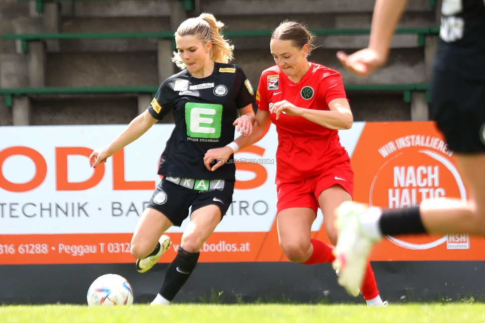 Sturm Damen - Wacker Innsbruck
OEFB Frauen Bundesliga, 13. Runde, SK Sturm Graz Damen - FC Wacker Innsbruck, Gruabn Graz, 21.04.2024. 

Foto zeigt Elena Koessler (Sturm Damen)
