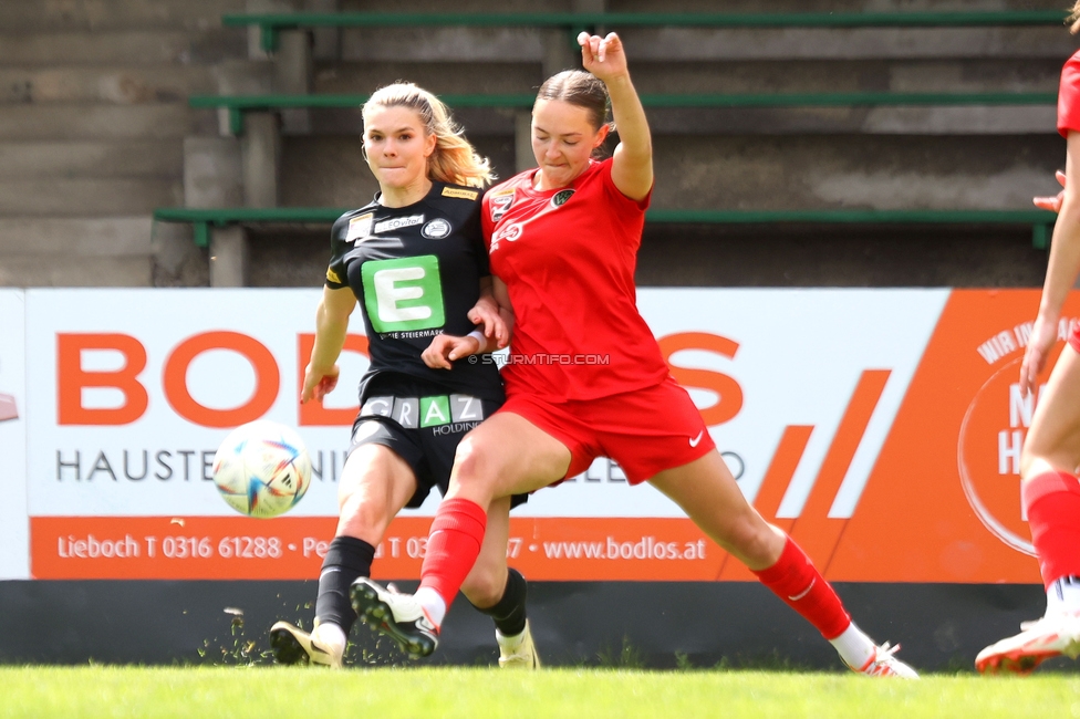 Sturm Damen - Wacker Innsbruck
OEFB Frauen Bundesliga, 13. Runde, SK Sturm Graz Damen - FC Wacker Innsbruck, Gruabn Graz, 21.04.2024. 

Foto zeigt Elena Koessler (Sturm Damen)
