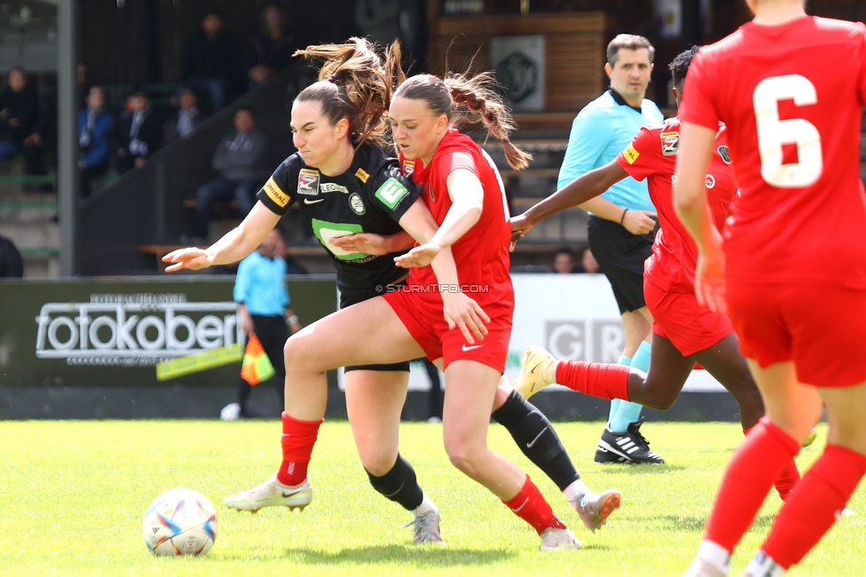 Sturm Damen - Wacker Innsbruck
OEFB Frauen Bundesliga, 13. Runde, SK Sturm Graz Damen - FC Wacker Innsbruck, Gruabn Graz, 21.04.2024. 

Foto zeigt Linda Mittermair (Sturm Damen)
