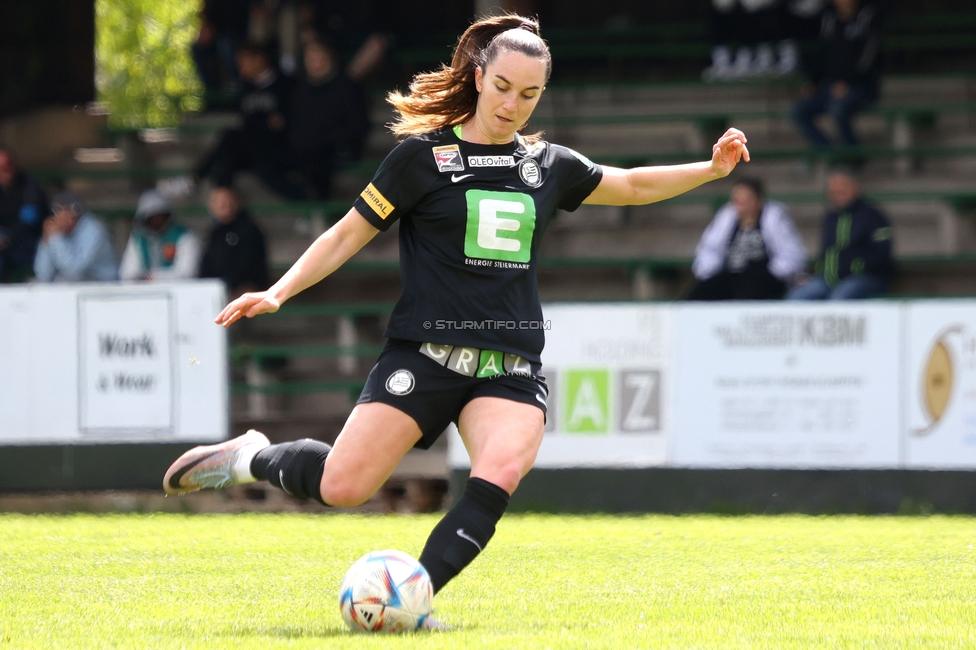 Sturm Damen - Wacker Innsbruck
OEFB Frauen Bundesliga, 13. Runde, SK Sturm Graz Damen - FC Wacker Innsbruck, Gruabn Graz, 21.04.2024. 

Foto zeigt Linda Mittermair (Sturm Damen)
