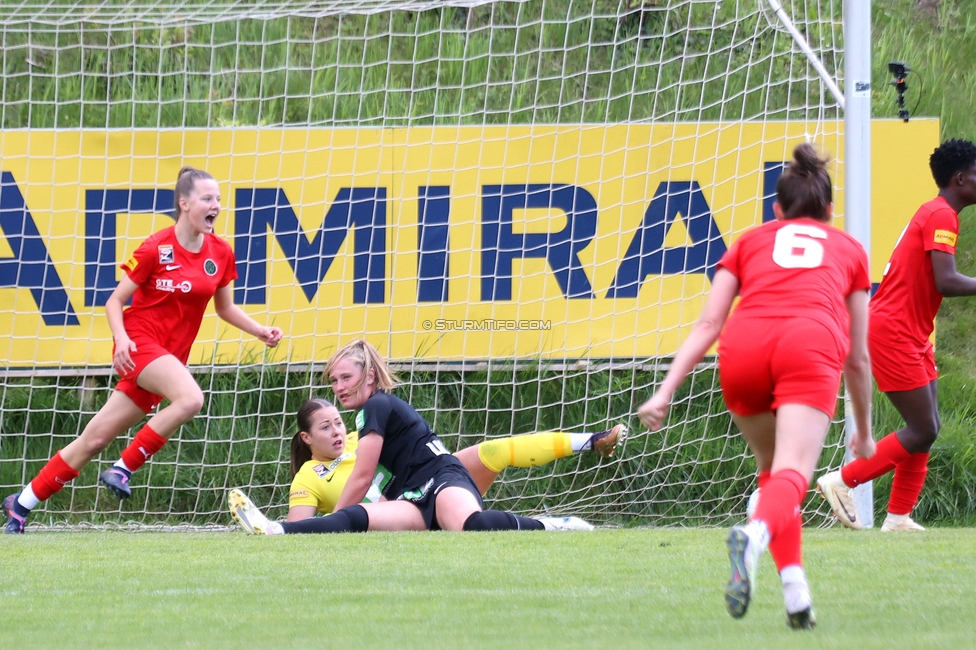 Sturm Damen - Wacker Innsbruck
OEFB Frauen Bundesliga, 13. Runde, SK Sturm Graz Damen - FC Wacker Innsbruck, Gruabn Graz, 21.04.2024. 

Foto zeigt Mariella El Sherif (Sturm Damen)
