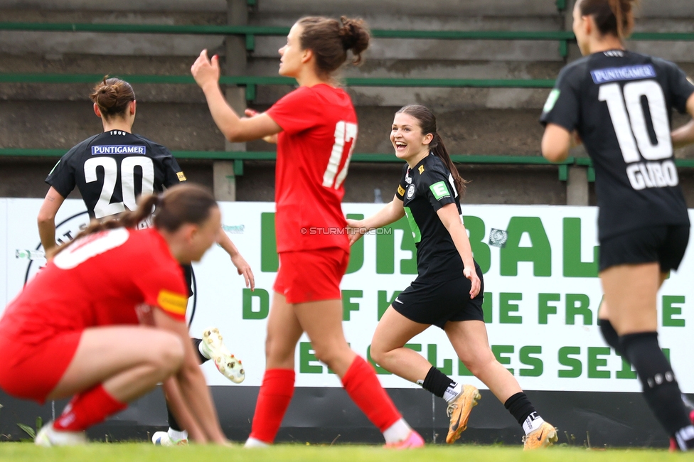 Sturm Damen - Wacker Innsbruck
OEFB Frauen Bundesliga, 13. Runde, SK Sturm Graz Damen - FC Wacker Innsbruck, Gruabn Graz, 21.04.2024. 

Foto zeigt Marie Spiess (Sturm Damen)
